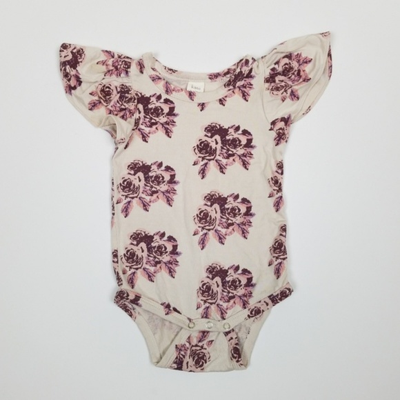 Kate Quinn Other - Short Sleeves Bodysuit Rose Print 3-6 Months